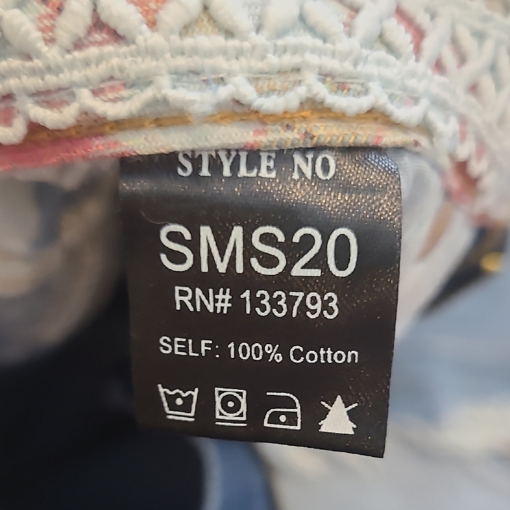 POL Asymmetrical Denim Skirt with Distressed Details - Picture 5 of 7